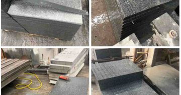 南阳 芝麻黑地铺石材