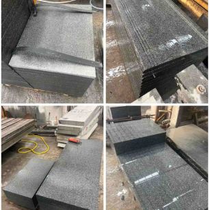 南阳 芝麻黑地铺石材
