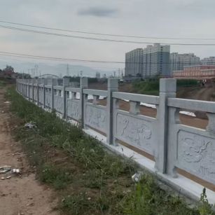 南阳 石材河道栏杆