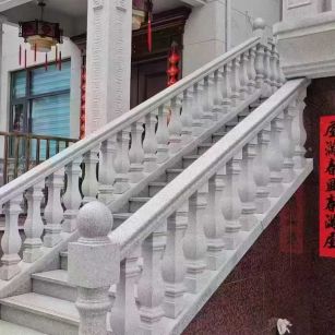 南阳 天然石材 阳台庭院护栏、栏杆