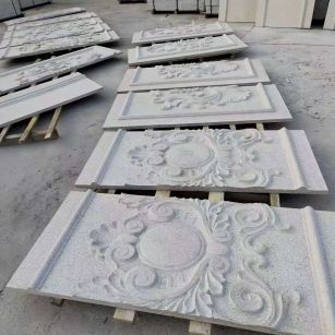 南阳 芝麻白干挂雕花板