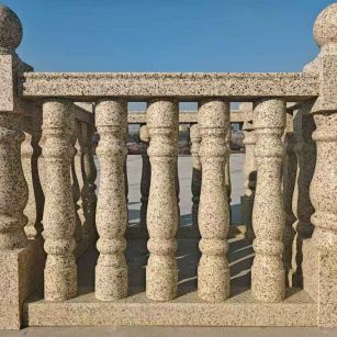 南阳 黄金麻栏杆（扶手，花瓶柱，将军柱）