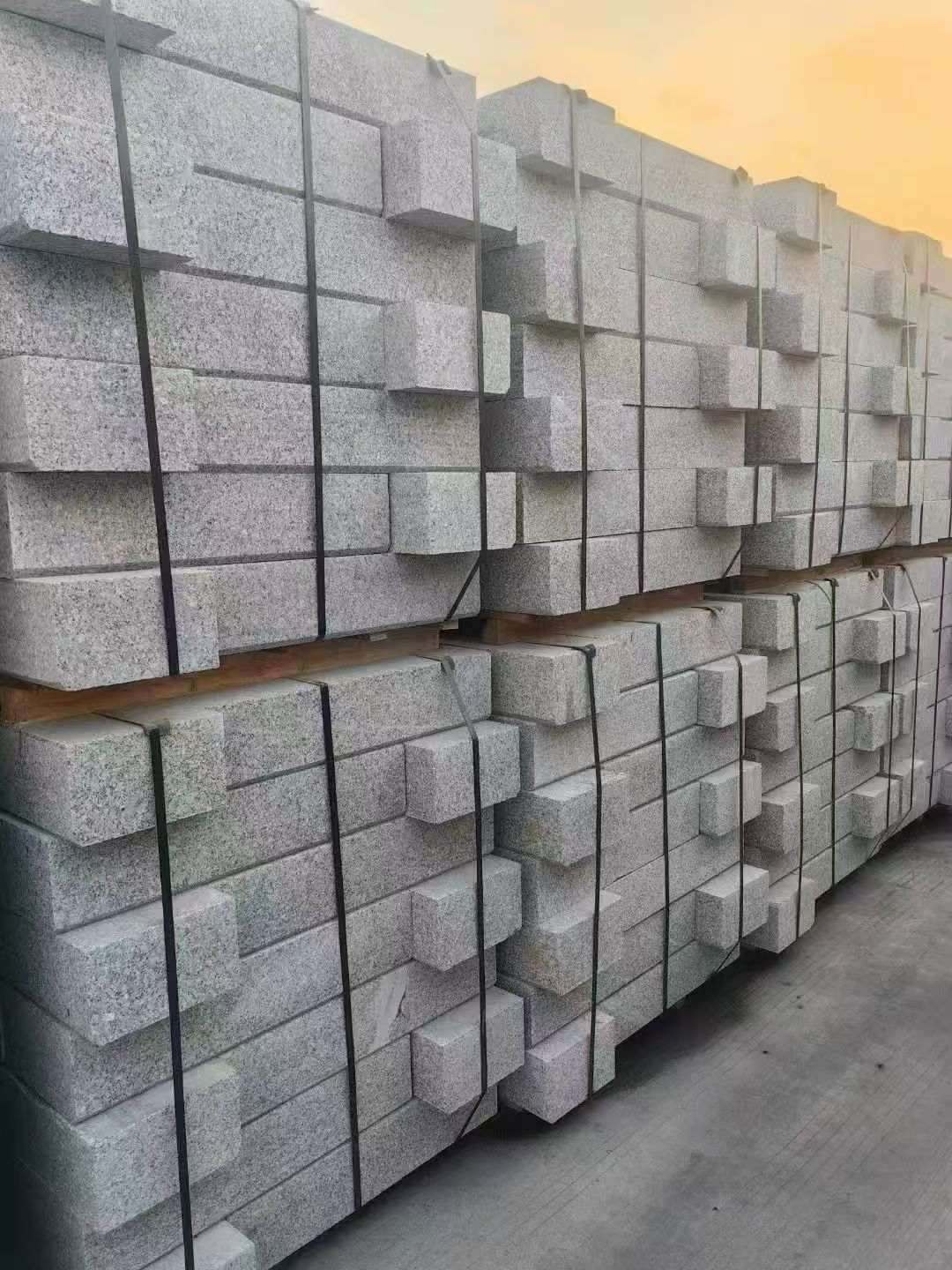 南阳 芝麻白路沿石