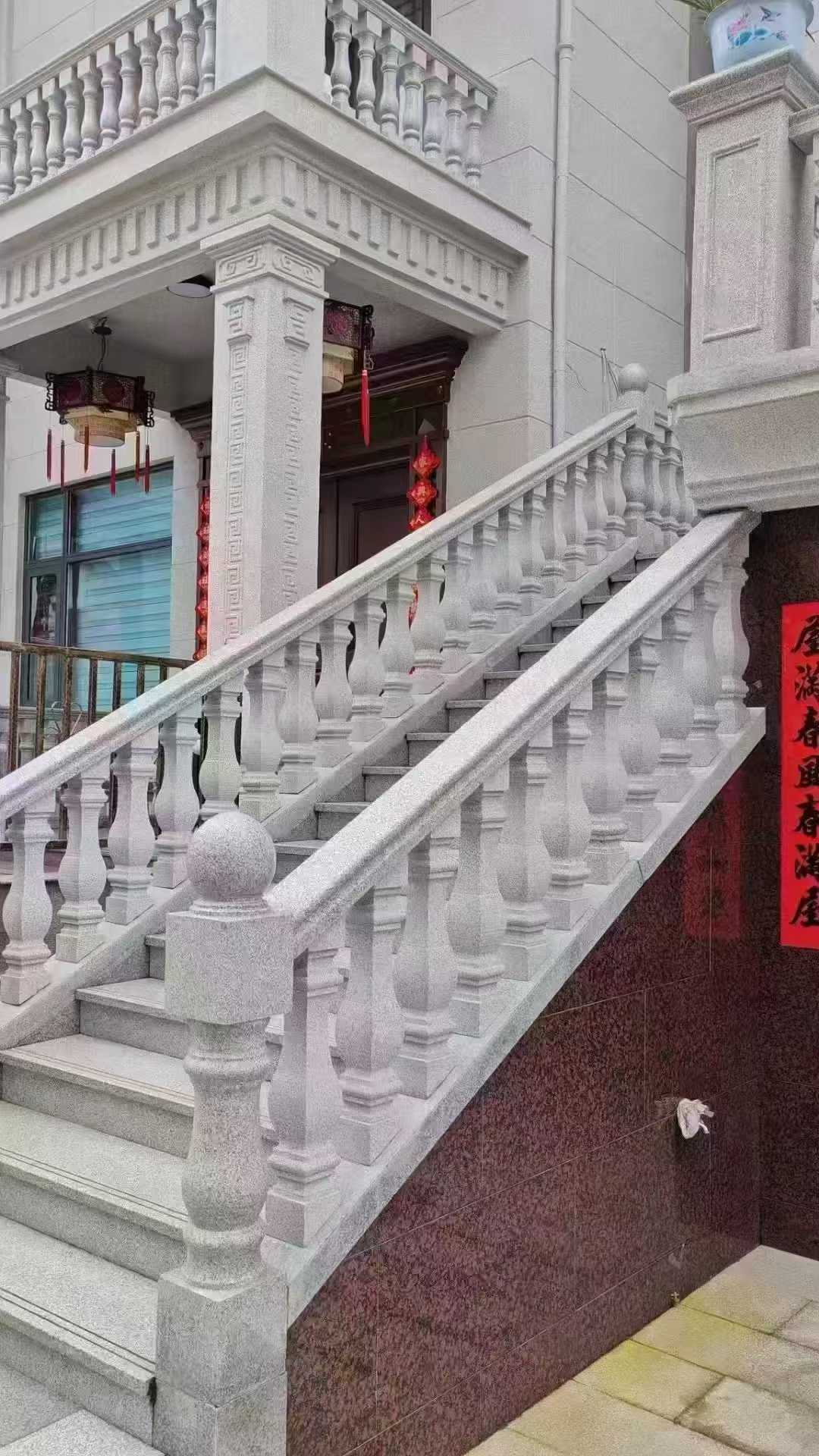 南阳 天然石材 阳台庭院护栏、栏杆
