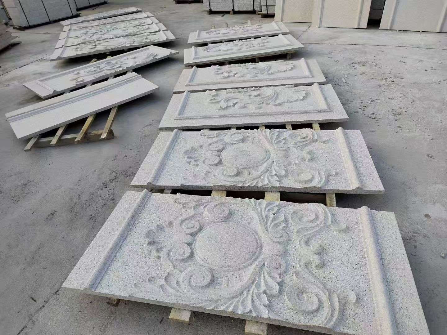 南阳 芝麻白干挂雕花板