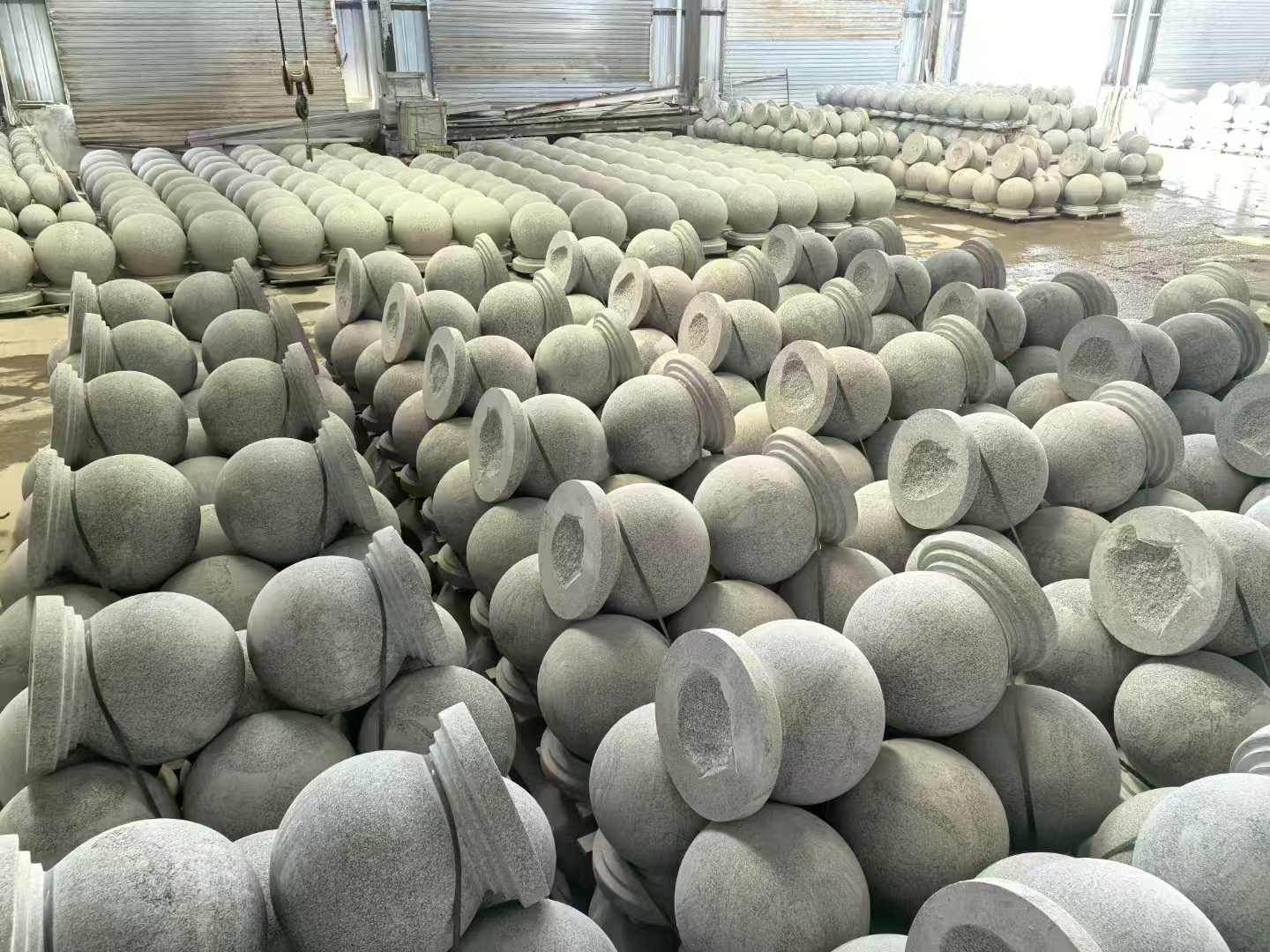 南阳石材挡车球