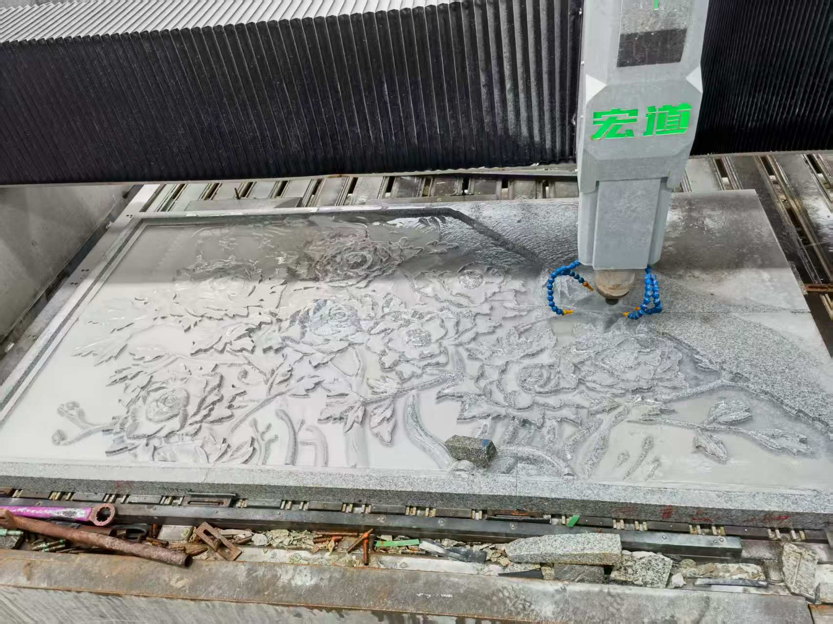 南阳 别墅墙面石材雕刻