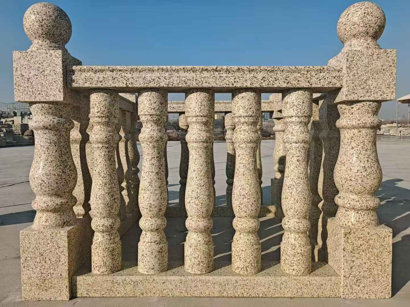 南阳 黄金麻栏杆（扶手，花瓶柱，将军柱）