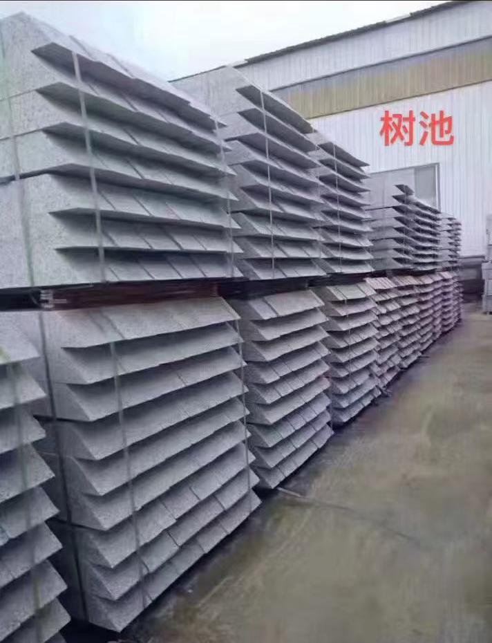 南阳 芝麻灰切头树池